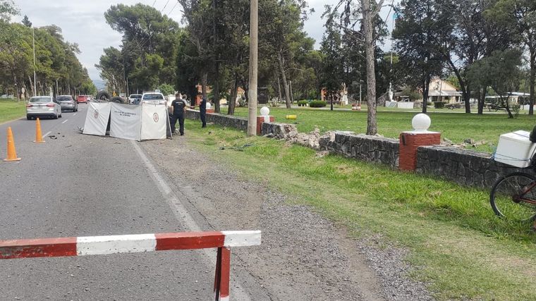 FOTO: Accidente fatal en Av. Ejército Argentino