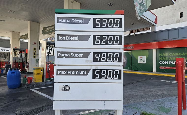 Nuevo aumento de combustibles en Rosario en menos de 24 horas.