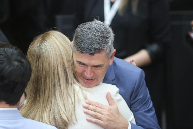 Daniel Passerini, en la asunción a gobernador de Martín Llaryora