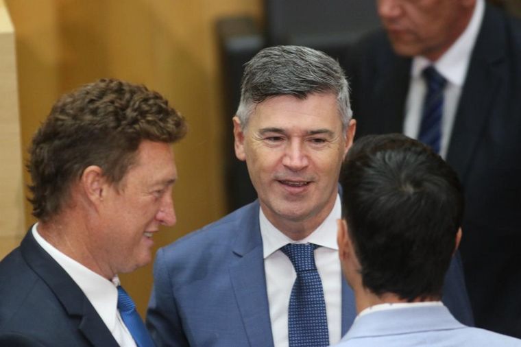 Daniel Passerini, en la asunción a gobernador de Martín Llaryora