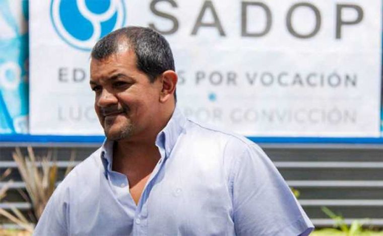 Martín Lucero, titular de Sadop Rosario
