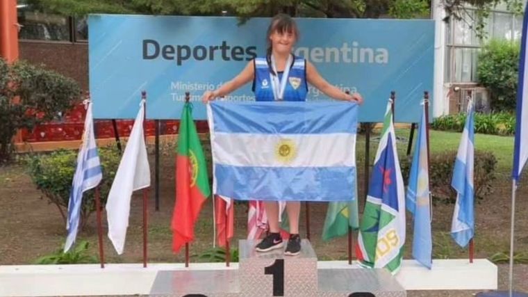 Melisa Barberón, la atleta cordobesa que nos representará en Turquía