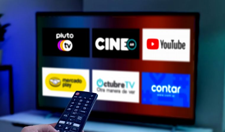 Plataformas gratuitas de TV en streaming.