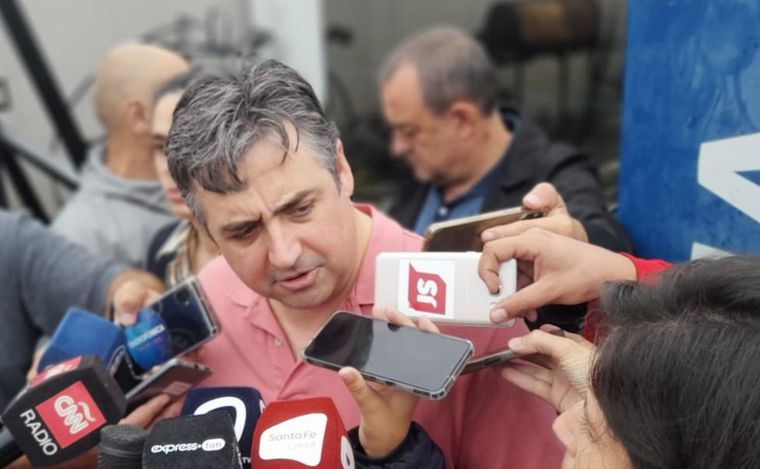 Pablo Cococcioni, en su tercer día de actividad, afrontó dos balaceras.