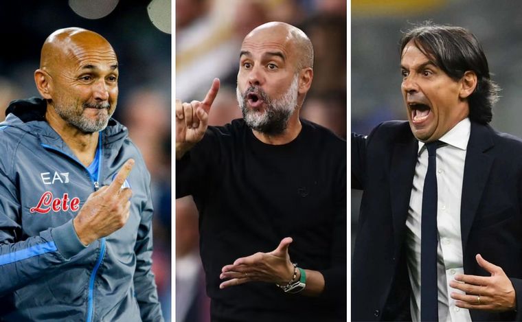 Spalletti. Guardiola e Inzaghi, los nominados al premio al