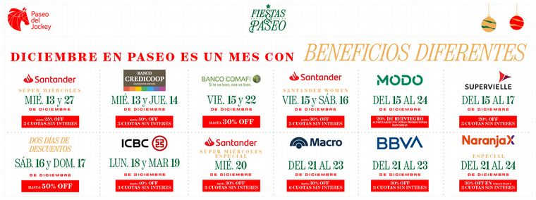 La Navidad tiene más alegría y regalos en el Paseo del Jockey