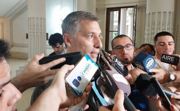 Pablo Olivares, ministro de Economía de Santa Fe