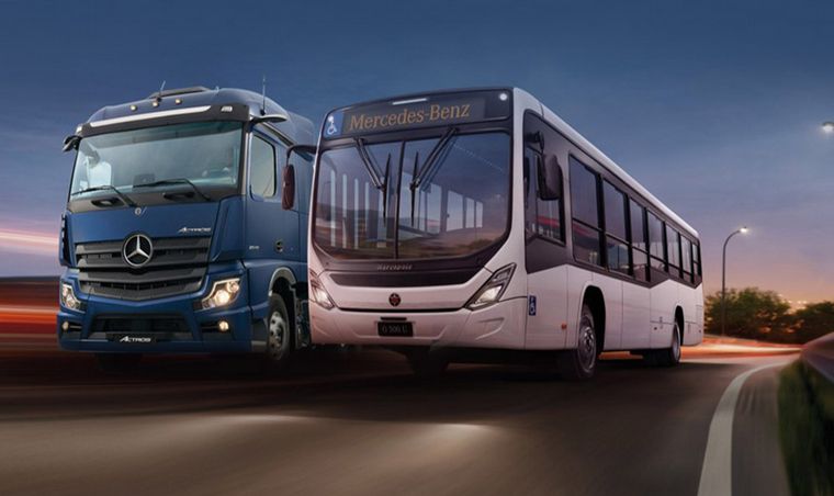 FOTO: Conductores de camiones y buses Mercedes-Benz son reconocidos por su desempeño.