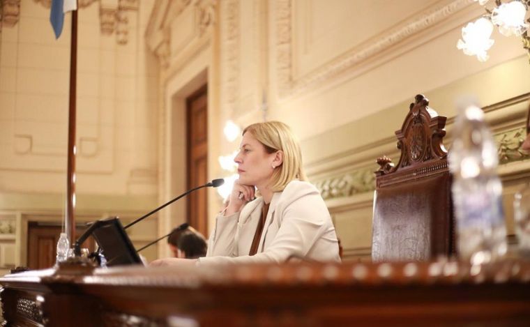 La flamante vicegobernadora, Gisela Scaglia.