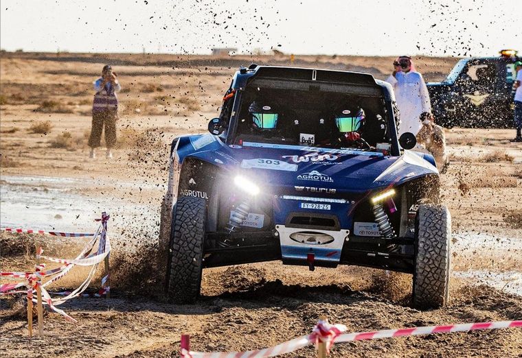 FOTO: Nico Cavigliasso en el Prólogo de la Baja Jeddah con su Taurus T3 Max
