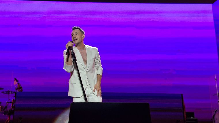 Luciano Pereyra en Córdoba, presentando su nuevo tour 
