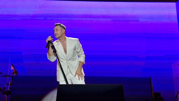 Luciano Pereyra en Córdoba, presentando su nuevo tour 