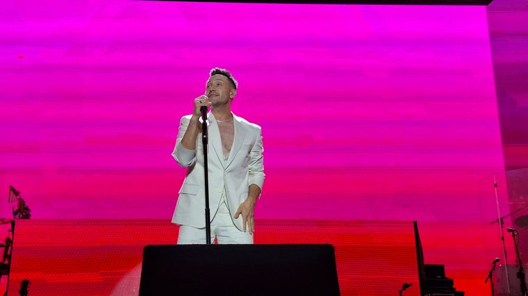 Luciano Pereyra en Córdoba, presentando su nuevo tour 