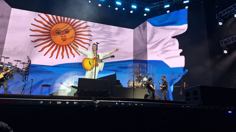 Luciano Pereyra en Córdoba, presentando su nuevo tour 