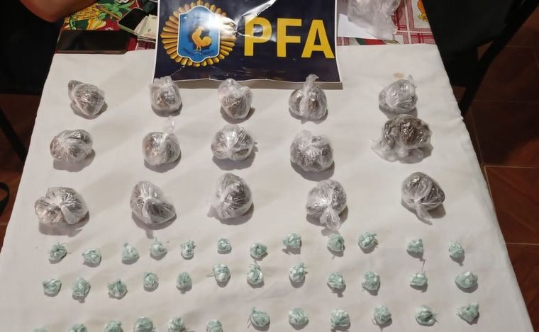 Múltiples allanamientos derivaron en la detención de delincuentes que vendían droga.