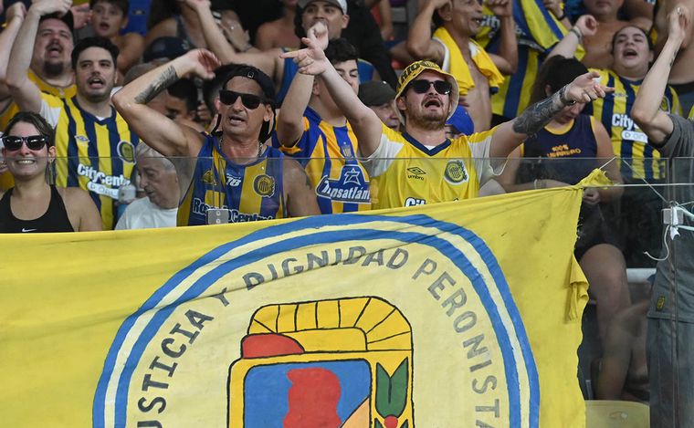 Rosario Central vs. Platense. Final Copa de la Liga 2023. 