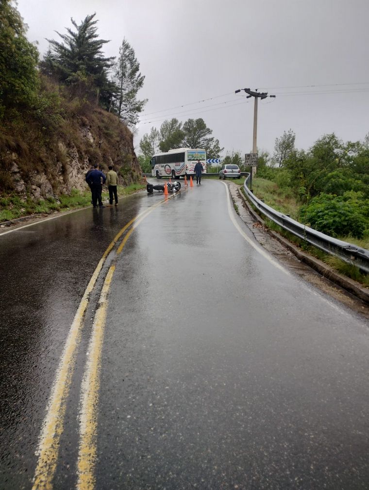 Corte en la ruta provincial 5 por un accidente en Villa Ciudad de América