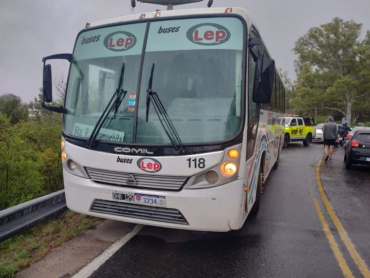 Corte en la ruta provincial 5 por un accidente en Villa Ciudad de América