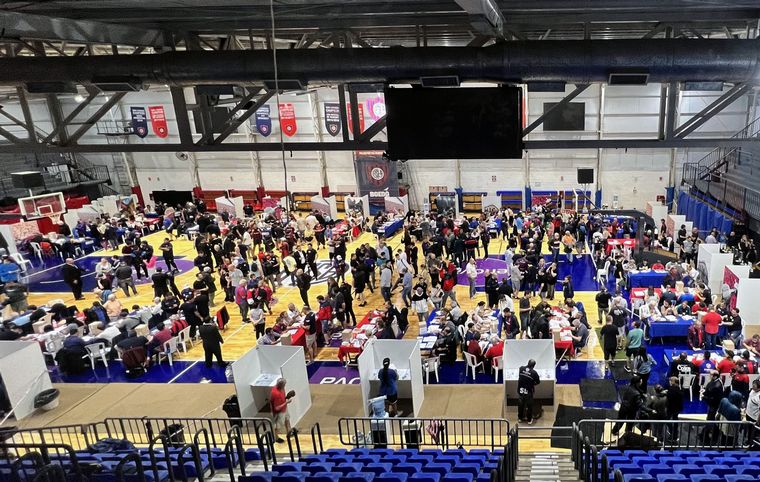Récord histórico de participación en las elecciones en San Lorenzo.