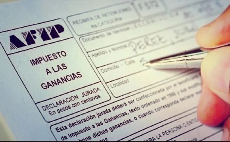 Impuesto a las Ganancias. (Foto: NA)