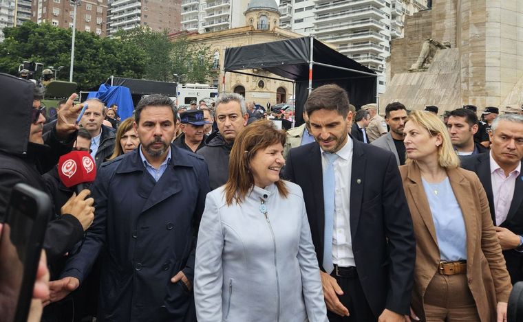 FOTO: Patricia Bullrich presentó el Plan Bandera en Rosario