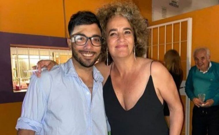 Iván Safar y su mamá Valeria Rodríguez. (Foto: gentileza)