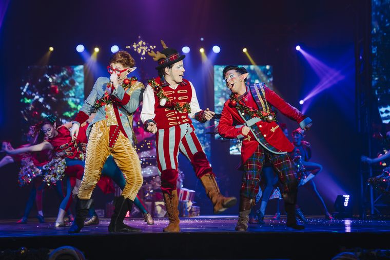 Nacho Friguglietti es Rudolf en "Una Mágica Navidad" (Foto: @silu_alvarenga.ph)