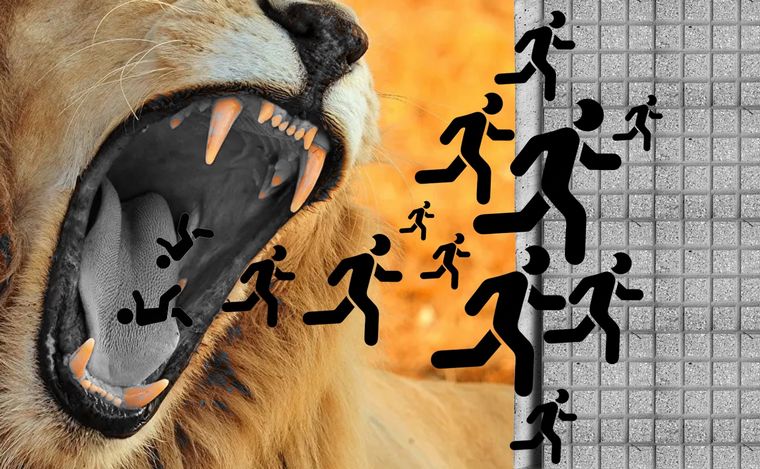 Milei, en el camino inverso de Néstor Kirchner (Fotoilustración: Juan Pérez Gaudio).