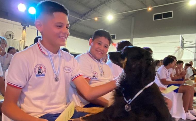 Lionel y Negrita. (Foto: gentileza)