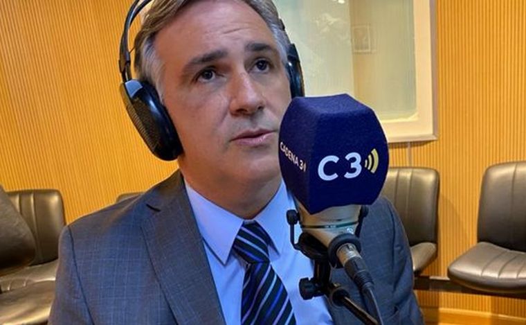 Martín Llaryora, gobernador de Córdoba.