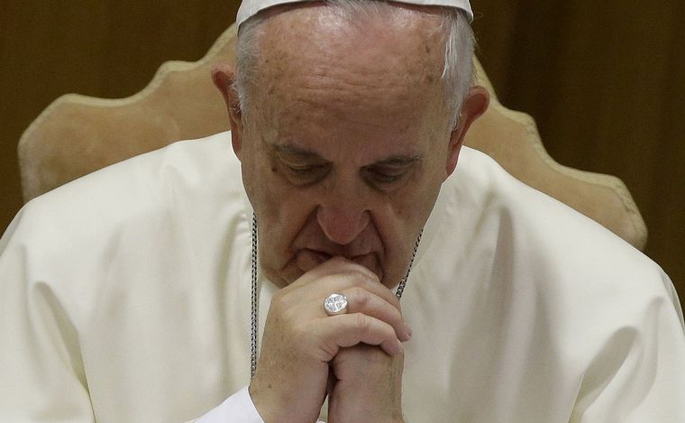 FOTO: El papa habló del conflicto en Gaza durante el mensaje de Navidad.
