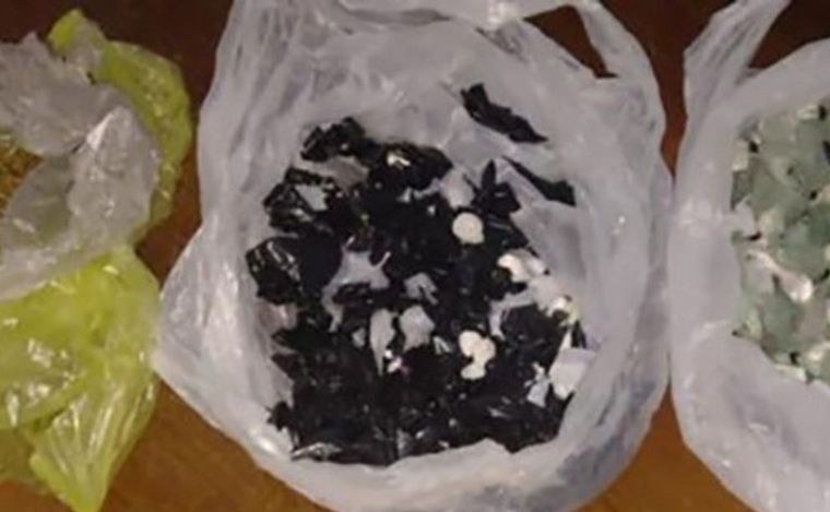 Las drogas secuestradas por el Comando Radioeléctrico