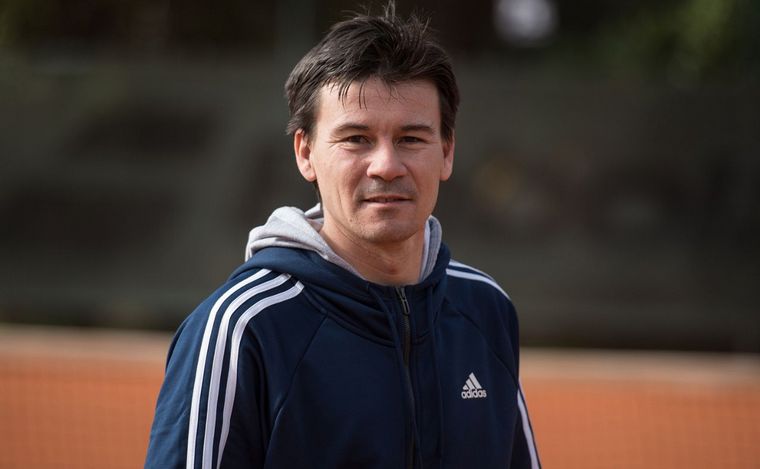 Coria, capitán del equipo argentino de la Copa Davis.