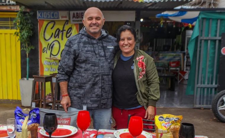 Alejandro Benegas y Lilia Real. (Foto gentileza: El Sol Mendoza)