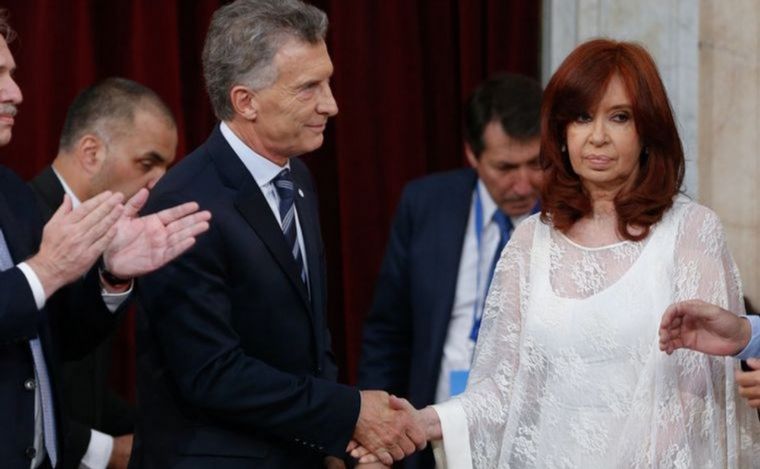 FOTO: Mauricio Macri y Cristina Fernández de Kirchner (Foto: archivo).