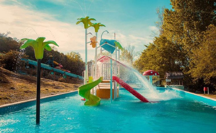 Complejo 7 Cascadas, atractivo turístico de La Falda. (Foto: Turismo La Falda)