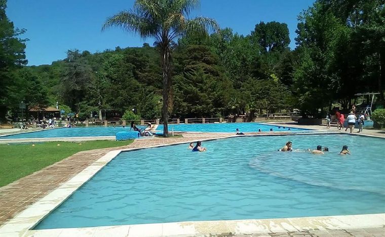 Complejo 7 Cascadas, atractivo turístico de La Falda. (Foto: Turismo La Falda)