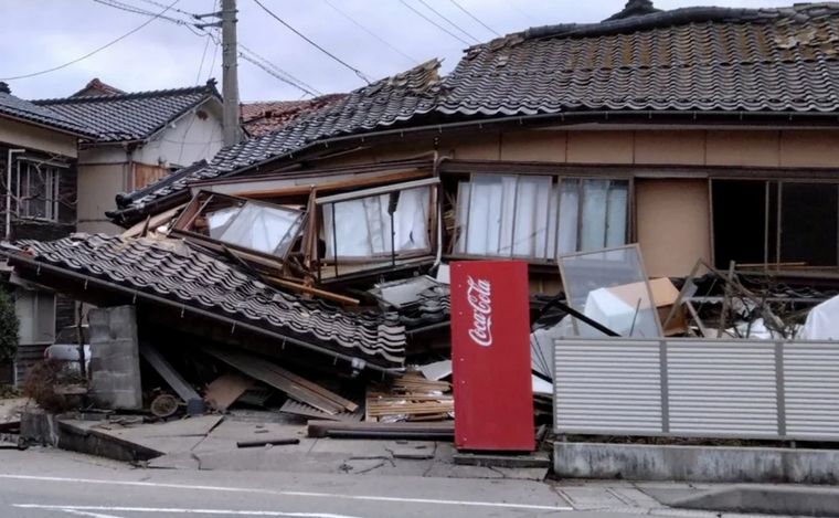 Terremoto en Japón.