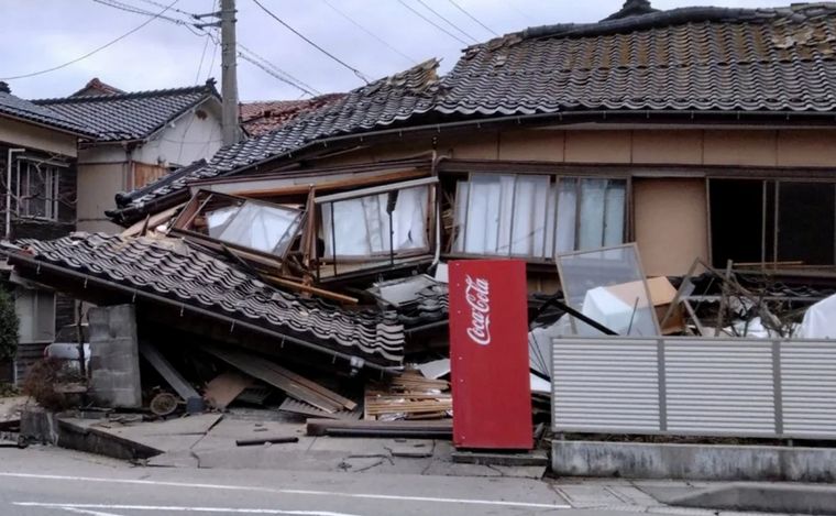 FOTO: Terremoto en Japón.
