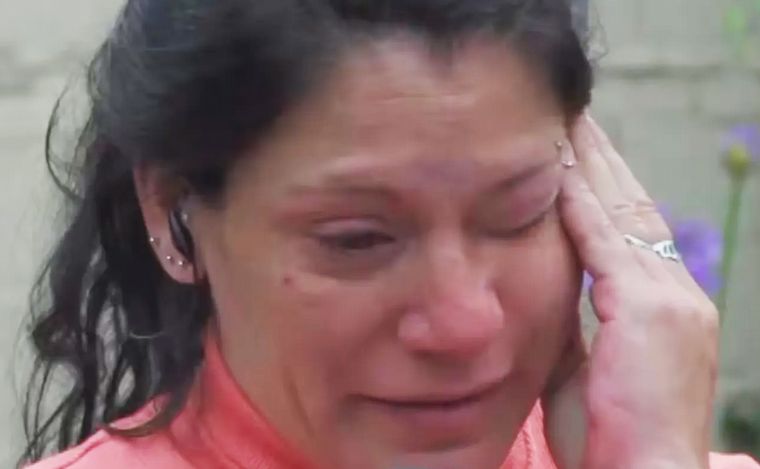 Samanta, mamá de Tomás Tello Ferreyra. (Captura de TV)