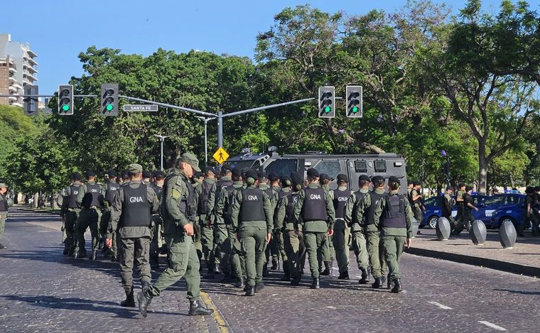 FOTO: Llegan nuevos efectivos federales a Rosario