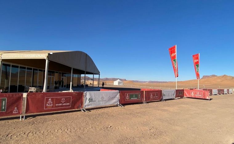 La federación saudita tiene su propia y excelente carpa