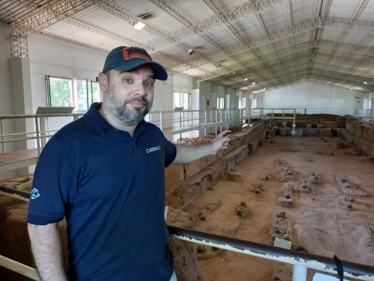 Parque Arqueológico Santa Fe la Vieja, lugar donde Juan de Garay fundó la ciudad.