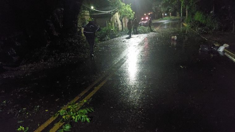 Las tormentas de año nuevo. 