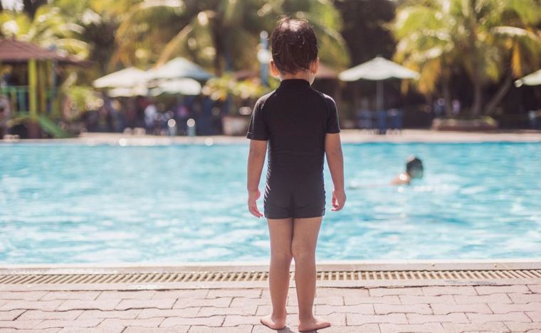 El ahogamiento en piletas, un problema que hay que prevenir.