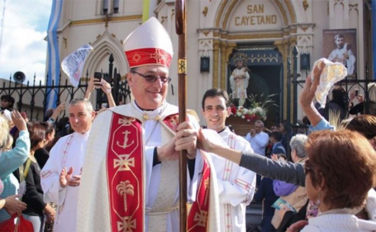 El arzobispo de Rosario Eduardo Eliseo Martín.