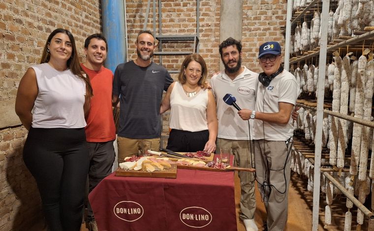 Don Lino, la gran fábrica de salame de Colonia Caroya.