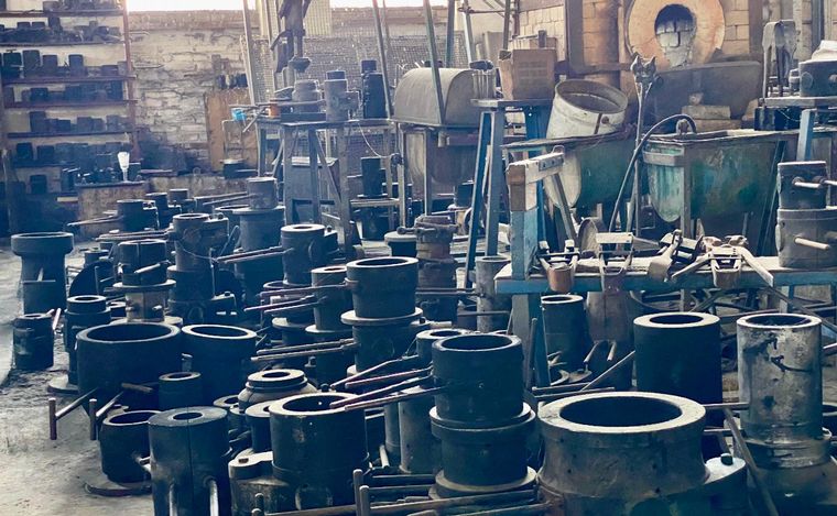 Cristalería San Carlos, en Santa Fe. (Foto: Matías Arrieta/Cadena 3)