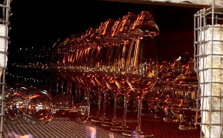 Cristalería San Carlos, en Santa Fe. (Foto: Matías Arrieta/Cadena 3)