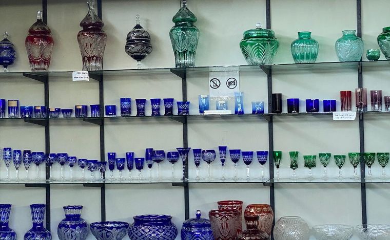 Cristalería San Carlos, en Santa Fe. (Foto: Matías Arrieta/Cadena 3)